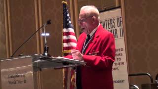 Don Graves Sings The National Anthem at Veterans Day Luncheon 111113 [upl. by Irtak]