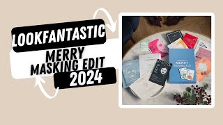 LOOKFANTASTIC Merry Masking Edit 2024 holidaycollection lookfantastic lookfantasticbeautybox [upl. by Garate]