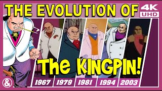 Evolution of Kingpin Wilson Fisk in Animated Series 19672003  4K [upl. by Sinnej]