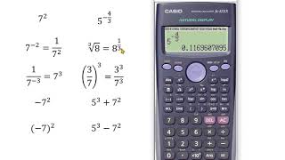 Potencias radicales y notación científica en calculadora [upl. by Nwahsem]