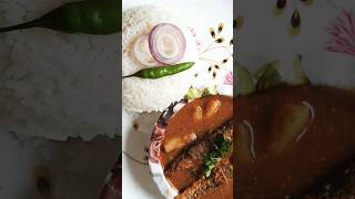 Tuari macha tarkari👩‍🍳🍽food minivloginodia fish thaliyoutubeshorts viralvideo [upl. by Doug]