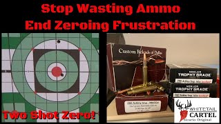 Zero Your Rifle In 2 Shots [upl. by Cathryn]