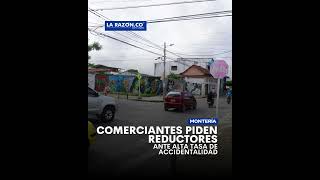 Comerciantes piden reductores en la calle 24 con carrera segunda ante alta tasa de accidentalidad [upl. by Fitton]