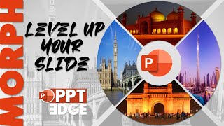 Interactive SLIDE SHOW using MORPH transition in PowerPoint [upl. by Gundry739]