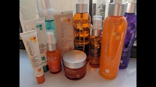 Andalou Naturals Skin Care Review [upl. by Enyamert98]