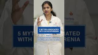 5 Myths About Schizophrenia  Manipal Hospitals India shorts [upl. by Jeffrey]