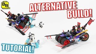 LEGO NINJAGO 70639 ALTERNATIVE BUILD MRES BATTLE BLADE [upl. by Ayital611]