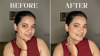 BASE MAKEUP for OilyCombination Skin  How To Get Flawless Matte Finish with Primer amp Foundation [upl. by Norrahc119]