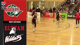 NBL1 Men  Diamond Valley Eagles vs Eltham Wildcats  Game Highlights [upl. by Macegan]