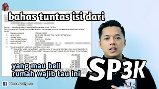 Akhirnya SP3K nya keluar juga  Yang Mau Beli Rumah Wajib Tahu Ini  Bongkar Semua Isi Dari SP3K [upl. by Lebatsirc]