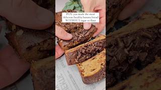 If you love Banana Bread you need to try this Healthy NO sugar and NO Flour Recipe [upl. by Nahsrad944]