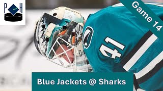 San Jose Sharks 2425 Regular Season Review Game 14 Blue Jackets  Sharks [upl. by Ez785]