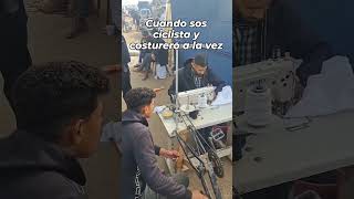 CUANDO TENGO QUE REMENDAR ROPA DE CICLISMO [upl. by Kumler]