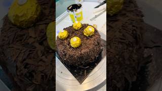 Ferrero rocher cake☺️newdessert chocolatedessert ytshorts [upl. by Airat]