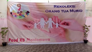 kegiatan rekoleksi orangtua murid 23 Nov 2024 [upl. by Yraccaz]