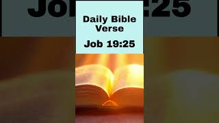 Daily Bible Verse  Job 1925 [upl. by Childs498]