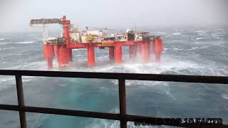 Huge Waves Vs Large Ships In Heavy Storms [upl. by Budde]