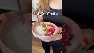 Cremige Joghurt Bowl 🥣 Ballaststoffe für eine gesunde Verdauung mrsflury [upl. by Leia]