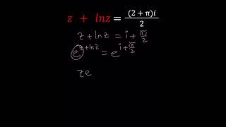 A Very Complex Equation maths complexanalysis education complexnumbers [upl. by Ruford]