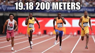 I Know Whos Going To Break The 200 Meter World Record [upl. by Inaluahek]