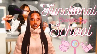 NEW Realistic Cosmetology Mod Functional School and Custom Interactions Sims 4 Mods [upl. by Lyndsay]