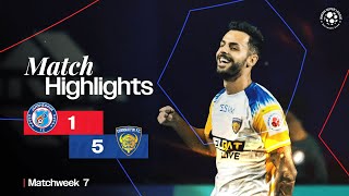 Match Highlights  Jamshedpur FC 15 Chennaiyin FC  MW 7  ISL 202425 [upl. by Mathia]