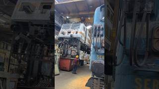 WAP7 Passenger Loco repairing Locomotive [upl. by Ylagam918]