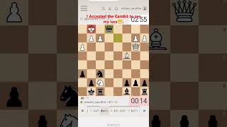 Igor knows the Opening gambit but forgot the middle🤔 chess chessgame mikhailtal nihalsarin [upl. by Scevor]