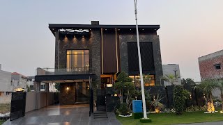 Touring a One Kanal Modern House For Sale  DHA Lahore [upl. by Eahsal]