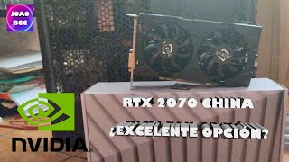 REVIEW Y UNBOXING RTX 2070 CHINA 51RISC ¿EXCELENTE OPCIÓN [upl. by Iolande]