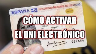 CERTIFICADO DIGITAL Cómo activar el DNI ELECTRÓNICO para hacer gestiones en internet [upl. by Stone565]