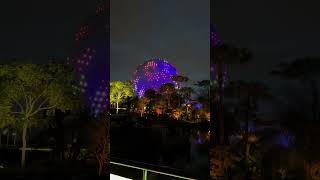 Spaceship Earth And Epcot At Night epcot epcotcenter disneypark disneythemepark [upl. by Idner895]