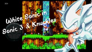 White Sonic in Sonic 3 And Knuckles [upl. by Terraj]