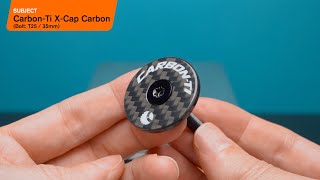 CarbonTi XCap Carbon top cap Real Weight [upl. by Enirac935]