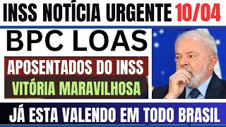 🔴 Urgente Aposentados INSS BPCLOAS Alegria Dupla Novo Reajuste e 13º Salário Saiba Mais [upl. by Annoda]