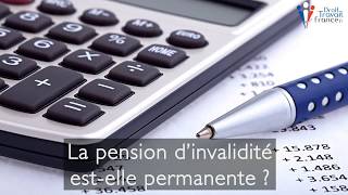 La pension dinvalidité  conditions et formalités [upl. by Hieronymus674]