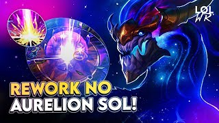 REWORK NO AURELION SOL TESTANDO AS MUDANÇAS NO CAMPEÃO  LoL Wild Rift [upl. by Novets879]