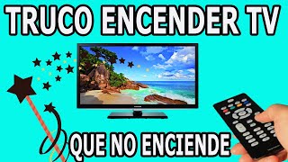 Truco encender tv que no enciende [upl. by Atteloj]