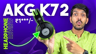 AKG K72 Closed Back Studio Headphones Review  Good for Mixing Music amp Editing HANDS DOWN 💣🔥 [upl. by Vallonia322]