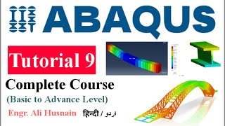 Assembly Module Tutorial 9 ABAQUS Complete ABAQUS Course Tutorials in UrduHindi For Civil Engineers [upl. by Nnylsia]