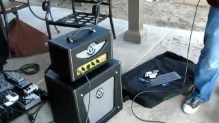 The Valve amplifier 105 quotBimboquot amp demostration [upl. by Amara]