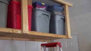 How to Make Hanging Storage Shelves [upl. by Kreda]