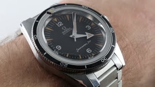 Omega Seamaster 300 60th Anniversary 23410392001001 Luxury Watch Review [upl. by Lleznov693]