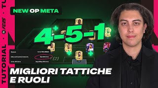 Le MIGLIORI TATTICHE e RUOLI per il 451 POST PATCH  TATTICHE PRO FC 25 [upl. by Eillat]