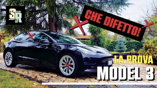 TESLA MODEL 3 sull Etna  CHE ESPERIENZA ma anche CHE DIFETTI [upl. by Ettevroc]