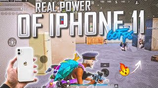 IPHONE 11 BGMI NEW UPDATE GAMEPLAY🔥😱  Best Sensitivity For Bgmi😍❤️ [upl. by Sille]