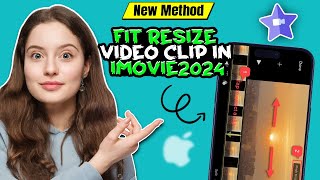 imovie tutorial  How to Resize Fit video clip in imovie on iphone [upl. by Ennaid]