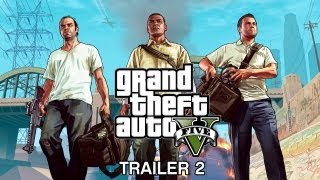 Grand Theft Auto V trailer oficial 2 [upl. by Radec]