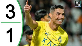 AlNassr vs Ettifaq 31 Highlights  Cristiano RONALDO another Goal amp Assist [upl. by Warder]