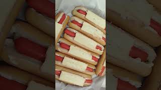 HOT DOG AU MAROILLES food cooking recipe yummy cheese recette cookingfood cuisinefrancaise [upl. by Asquith419]